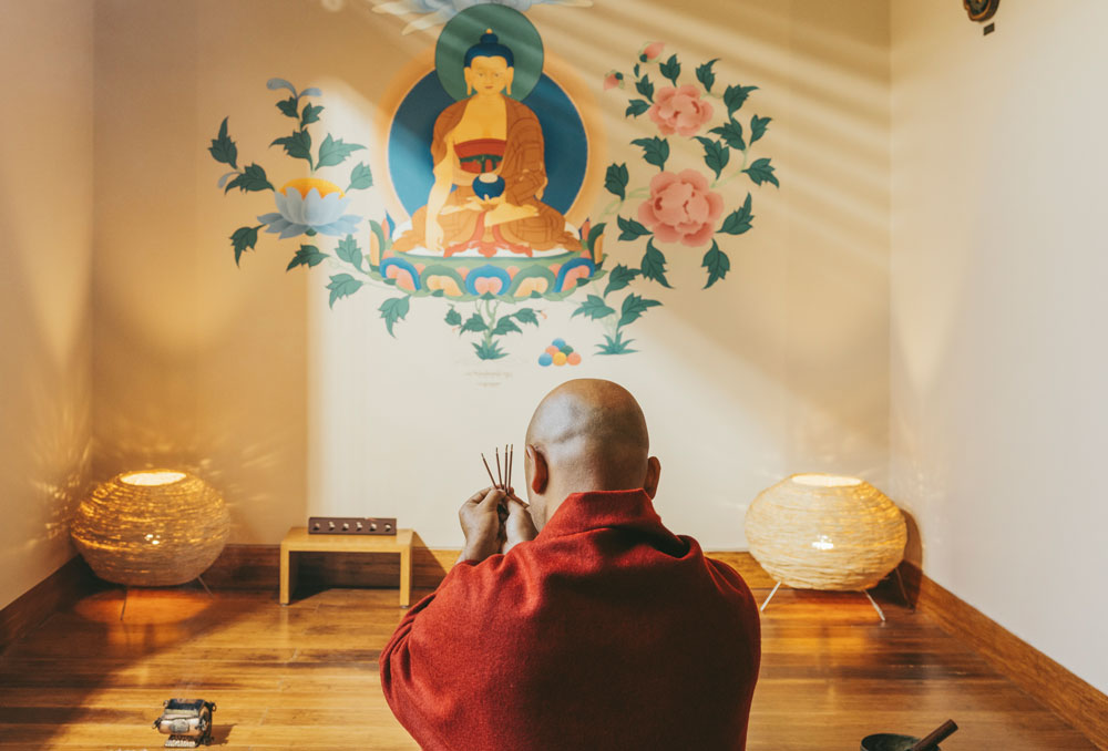 Vana Suite Meditation Room